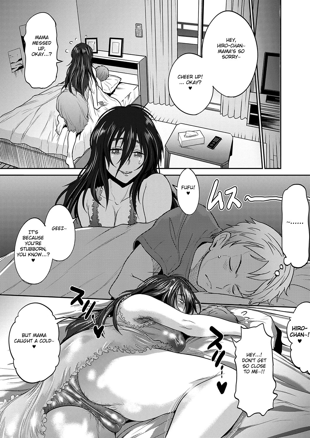 Hentai Manga Comic-Mother And Son's Secret-Read-15